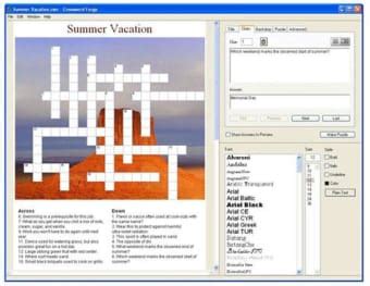 CrossWord Forge for Windows .